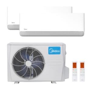 Ar Condicionado Midea Breezeless E 2x1 / 12+12 KBTU
